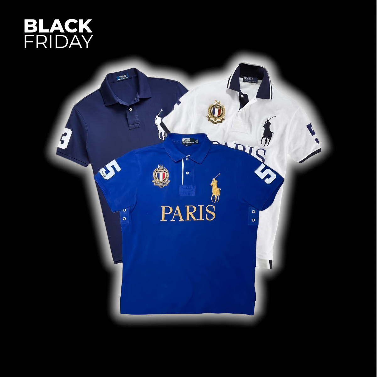 Polo Shirt Box (5 Polos)
