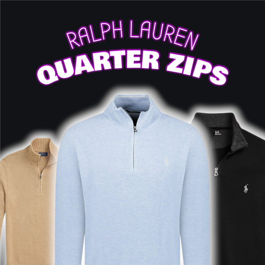 Ralph Lauren Quarter Zip Box (8 Quater Zips)